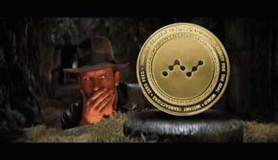 Man Covering Mouth Next To Nano Coin GIF
