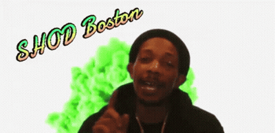 Man Covering Mouth Shod Boston GIF