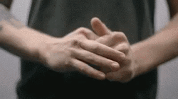 Man Cracking Knuckles GIF