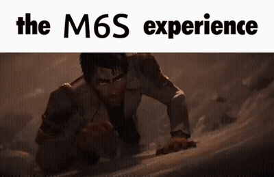 Man Crawling Up Hill The M6s Experience GIF