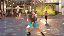 Man Crazy Dancing In Public GIF