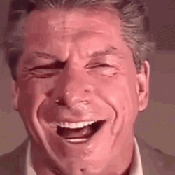 Man Creepy Laughing Vince Mc Mahon GIF