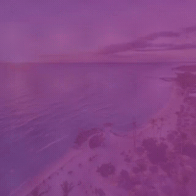 Man Crossed Arms Purple Background GIF
