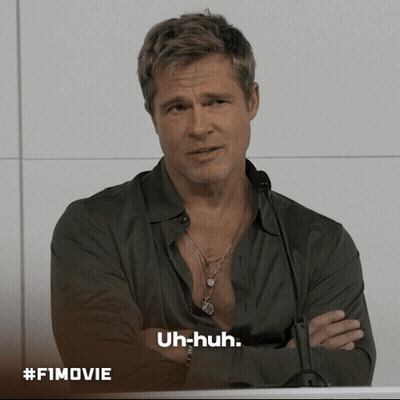 Man Crossed Arms Uh-Huh GIF