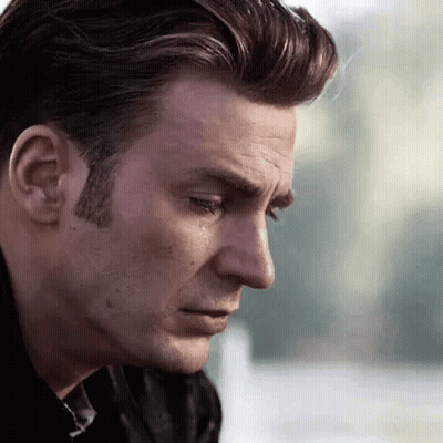 Man Crying Close Up GIF