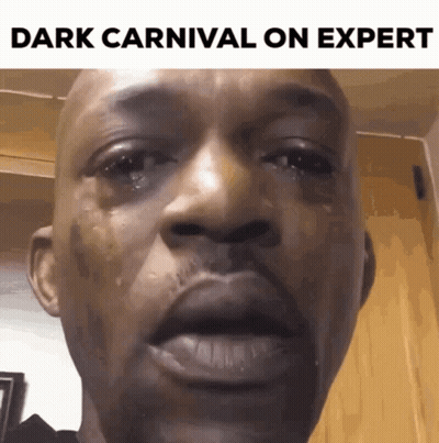 Man Crying Dark Carnival On Expert GIF