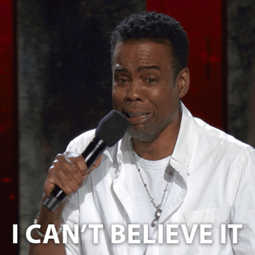 Man Crying Holding Microphone I Can't Believe It GIF