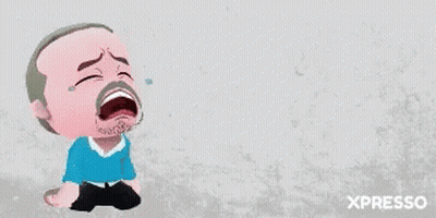 Man Crying I Hate Mondays GIF