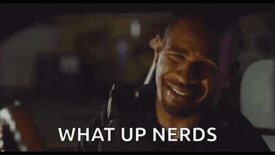 Man Crying In Car Saying What Up Nerds GIF