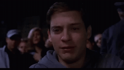Man Crying In Crowd GIF