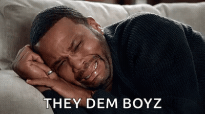 Man Crying On Couch They Dem Boyz GIF