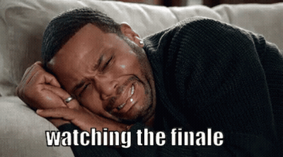 Man Crying On Couch Watching The Finale GIF