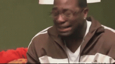 Man Crying On Couch With YouTube.com GIF