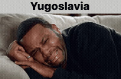 Man Crying On Couch Yugoslavia GIF