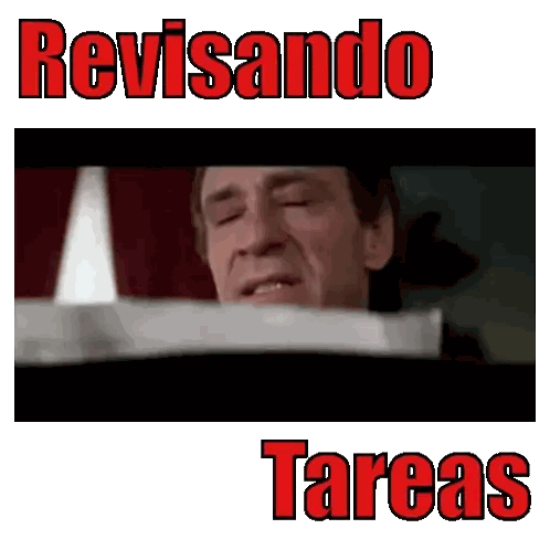 Man Crying Revisando Tareas Sticker