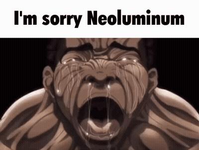 Man Crying Saying I'm Sorry Neoluminium GIF