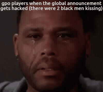 Man Crying Tears GIF