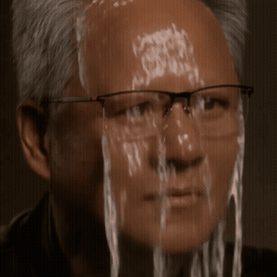 Man Crying Water From Eyes GIF