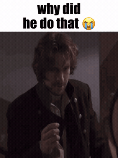 Man Crying With Why Did He Do That GIF