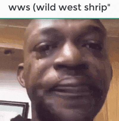 Man Crying WWS Wild West Shrip GIF