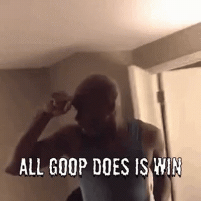 Man Dancing All Goop Does Is Win GIF