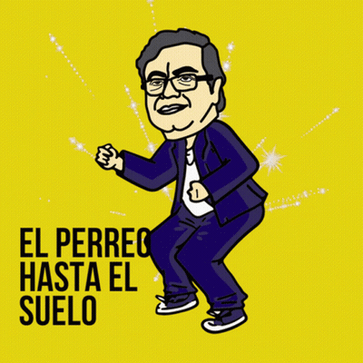 Man Dancing El Perreo Hasta El Suelo GIF
