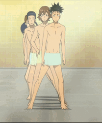 Man Dancing Funny Anime Boys  GIF
