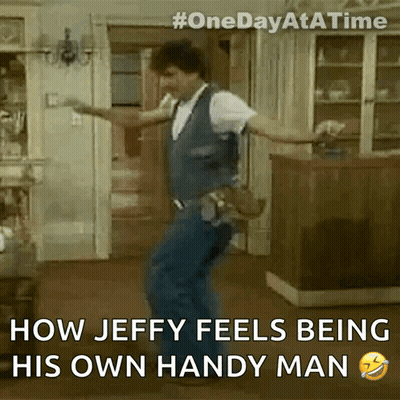 Man Dancing How Jeffy Feels Being His Own Handy Man GIF