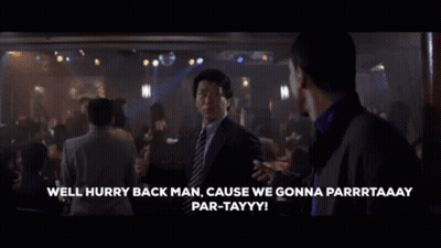 Man Dancing In Club Saying Parrtaaay Par-Tayyy GIF
