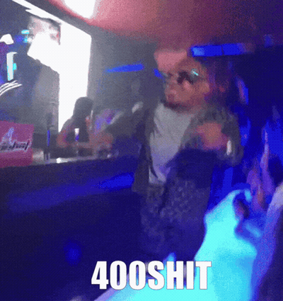 Man Dancing In Dark Room 400Shit GIF