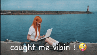 Man Dancing In Dark Room Vibin While U Mad GIF