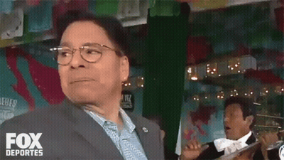 Man Dancing In Front Of Bebe Sign GIF