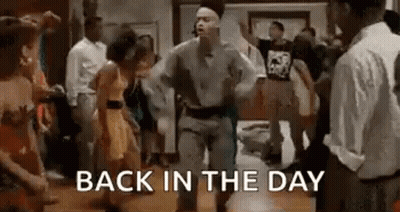 Man Dancing In Front Of Crowd Back In The Day GIF