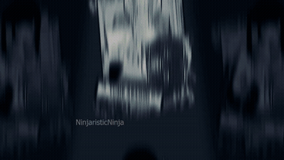 Man Dancing In Living Room With Arms Outstretched GIF
