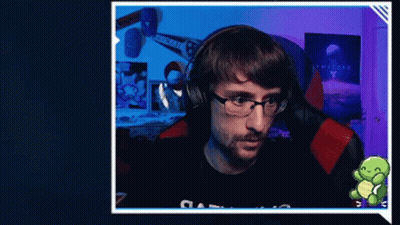Man Dancing In Room With Destiny Poster GIF