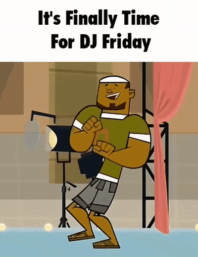 Man Dancing In Spotlight DJ Friday GIF