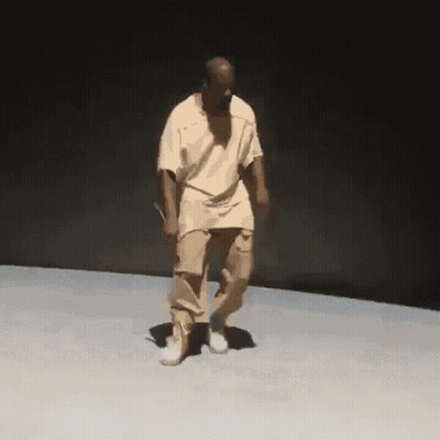 Man Dancing In White Shirt And Khakis GIF