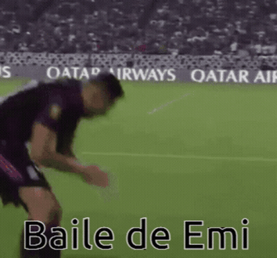 Man Dancing On Soccer Field Baile De Emi GIF