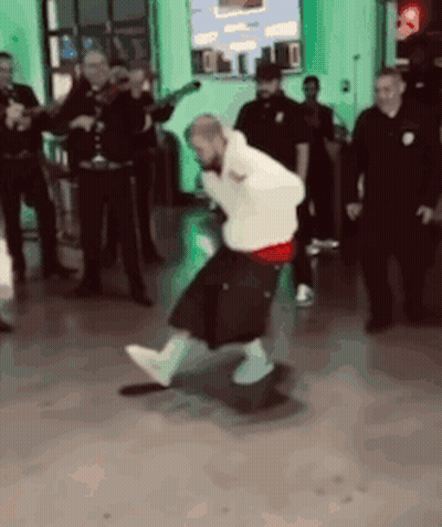 Man Dancing On Stage GIF