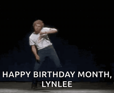 Man Dancing On Stage Happy Birthday Month Lynlee GIF