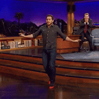 Man Dancing On Stage In Dark Room GIF