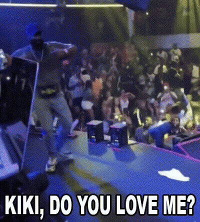 Man Dancing On Stage Saying Kiki Do You Love Me GIF