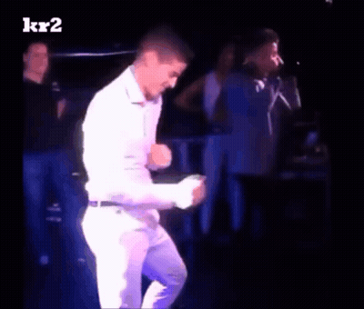 Man Dancing On Stage With Kr2 GIF