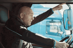 Man Dancing On The Driving Seat GIF