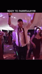 Man Dancing Ready To Party GIF