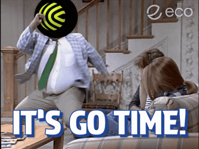 Man Dancing Saying It's Go Time GIF