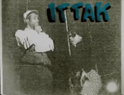 Man Dancing Saying It Takes Two To Make Thing Go Right GIF