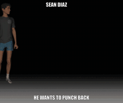 Man Dancing Sean Diaz He Wants To Punch Back GIF