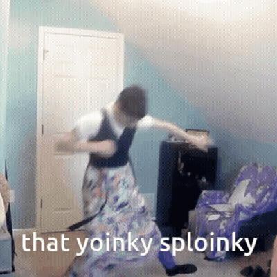 Man Dancing That Yoinky Sploinky GIF