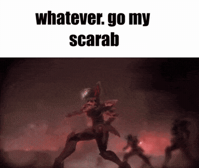 Man Dancing Whatever Go My Scarab GIF